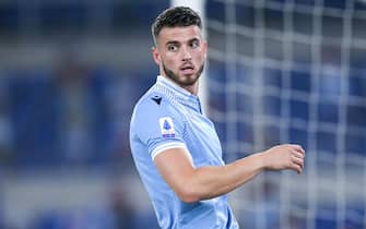 Wesley Hoedt of SS Lazio during the Serie A match between Lazio and Bologna at Stadio Olimpico, Rome, Italy on 24 October 2020. Photo by Giuseppe Maffia.//UKSPORTSPICS_uk3983/2010261152/Credit:Giuseppe Maffia/UK Sports/SIPA/2010261156