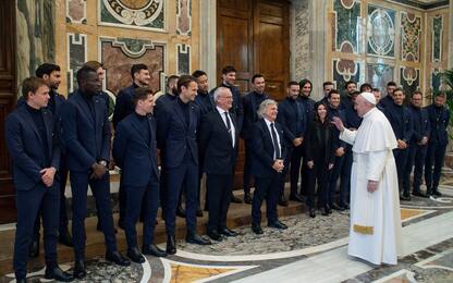 La Samp da Papa Francesco: le FOTO dell'incontro
