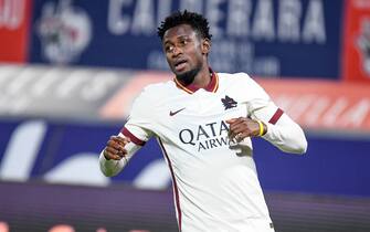 Amadou Diawara (AS Roma) portrait during  Bologna FC vs AS Roma, Italian football Serie A match in Bologna, Italy, December 13 2020