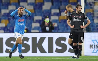 Insigne trascina il Napoli, Bologna battuto 3-1 