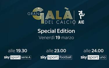 Gran Galà Special, stasera la cerimonia su Sky