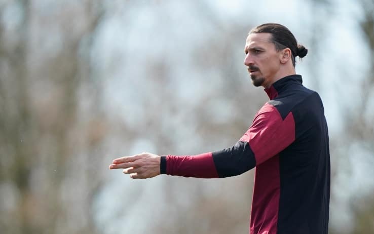 A Milanello anche Ibrahimovic si è allenato in parte con la squadra