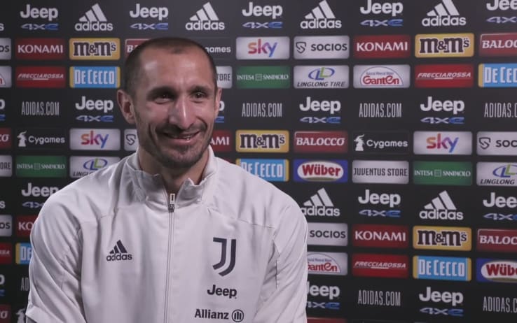 Juventus Chiellini Mai Con Unaltra Maglia In Italia E In Europa