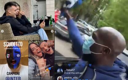 La festa dei giocatori sui social. FOTO-VIDEO