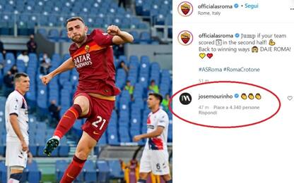 Mou applaude la Roma. Fonseca: "Il mio futuro..." 