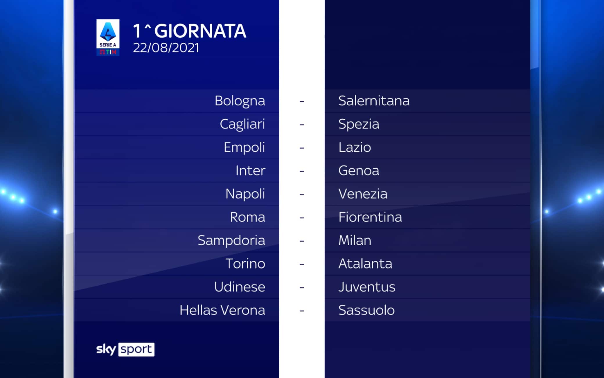 Dove Si Vede La Serie A 2021/22