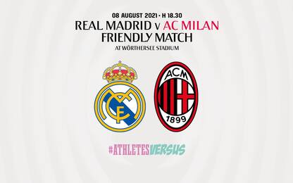 Milan-Real, amichevole in Austria l'8 agosto
