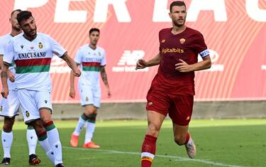 Roma, 2-0 alla Ternana e Dzeko torna capitano