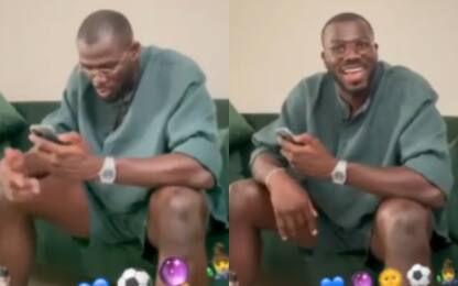 Koulibaly versione rapper, canta Clementino. VIDEO