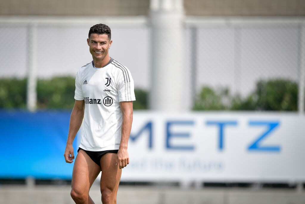 Cristiano Ronaldo Juventus animado: feliz por estar de volta ao trabalho