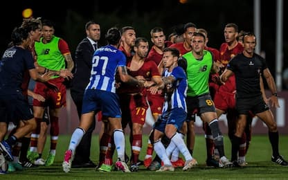 Pepe colpisce Mkhitaryan: maxi rissa in Porto-Roma