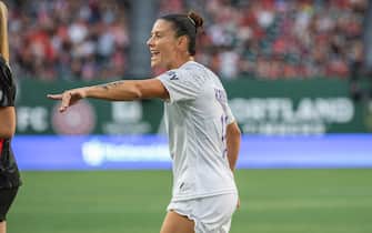 Ali Krieger (11 Orlando Pride) during the National Womens Soccer League game between Portland Thorns and Orlando Pride at Providence Park in Portland, Oregon.  (Photo by Dantey Buitureida/SPP/Sipa USA)