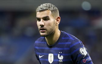 Theo Hernandez of France during the FIFA World Cup Qatar 2022, Qualifiers, Group D football match between France and Finland on September 7, 2021 at Groupama stadium in Decines-Charpieu near Lyon, France