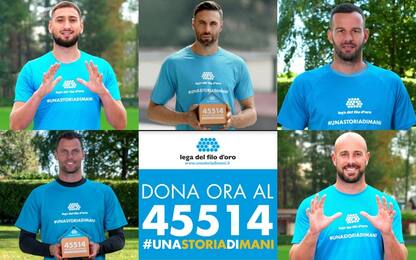 I portieri in campo per la Lega del Filo d'Oro