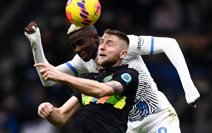 Sky Sport 24: Napoli, dimesso Osimhen. E Skriniar gli augura pronta guarigione: "Torna presto campione"
