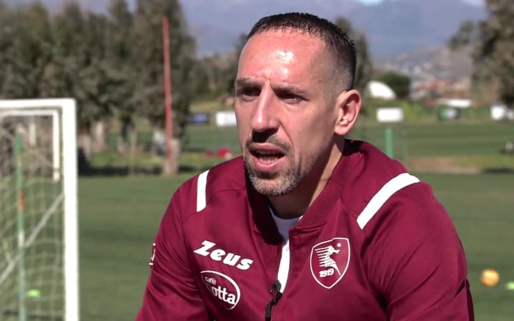 Salernitana, Ribéry : « Le salut serait comme un trophée, je le crois.  Scudetto ?  J’espère Milan pour Ibra ‘