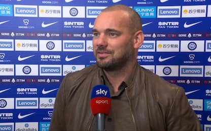 Sneijder: "L'Inter può vincere ancora lo Scudetto"