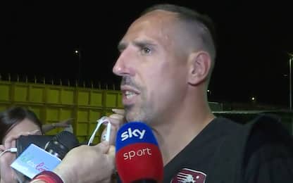 Ribery: "Salvezza un'emozione, amo il calcio"
