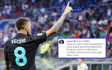 Vecino saluta: "Grazie di cuore a tutti"