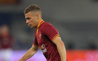 ROME, ITALY - APRIL 12:  Federico Ricci of AS Roma in action during the Serie A match between AS Roma and Atalanta BC at Stadio Olimpico on April 12, 2014 in Rome, Italy.  (Photo by Paolo Bruno/Getty Images)