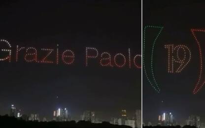 Milan, festa scudetto anche in Cina con 200 droni