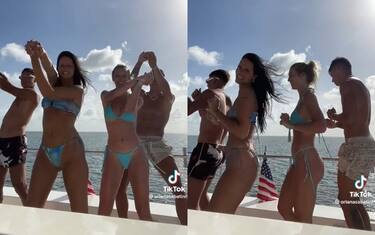Dybala-Correa, balletto in barca con le fidanzate