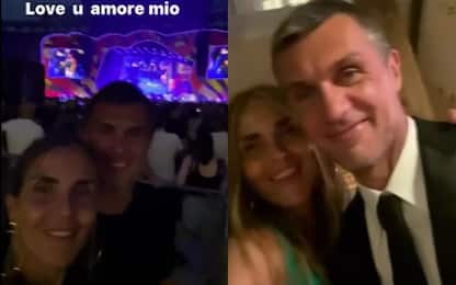 Maldini, festa con Adriana per il compleanno VIDEO