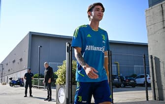 TURIN, ITALY - JULY 05: Matias Soule during first team medical tests at JMedical on July 5, 2022 in Turin, Italy. (Photo by Daniele Badolato - Juventus FC/Juventus FC via Getty Images)