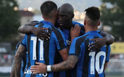 Inter, poker contro il Lugano: doppietta Lautaro