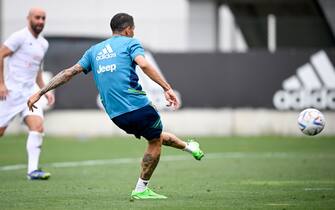 TURIN, ITALY - JULY 17: Angel Di Maria of Juventus during a training session at JTC on July 17, 2022 in Turin, Italy. (Photo by Daniele Badolato - Juventus FC/Juventus FC via Getty Images)