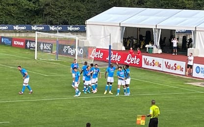 Napoli-Perugia 4-1, ancora a segno Kvaratskhelia