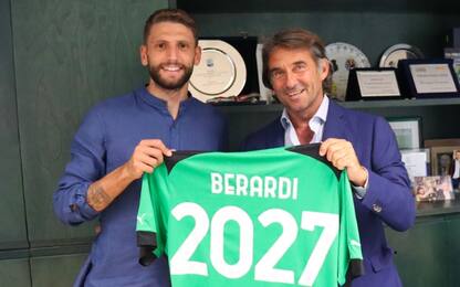 Sassuolo, Berardi rinnova fino al 2027