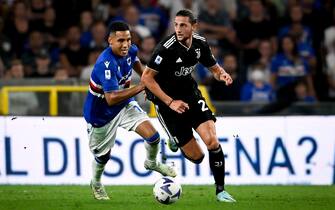 GENOA, ITALY - AUGUST 22: Adrien Rabiot of Juventus during the Serie A match between UC Sampdoria and Juventus at Stadio Luigi Ferraris on August 22, 2022 in Genoa, . (Photo by Daniele Badolato - Juventus FC/Juventus FC via Getty Images)