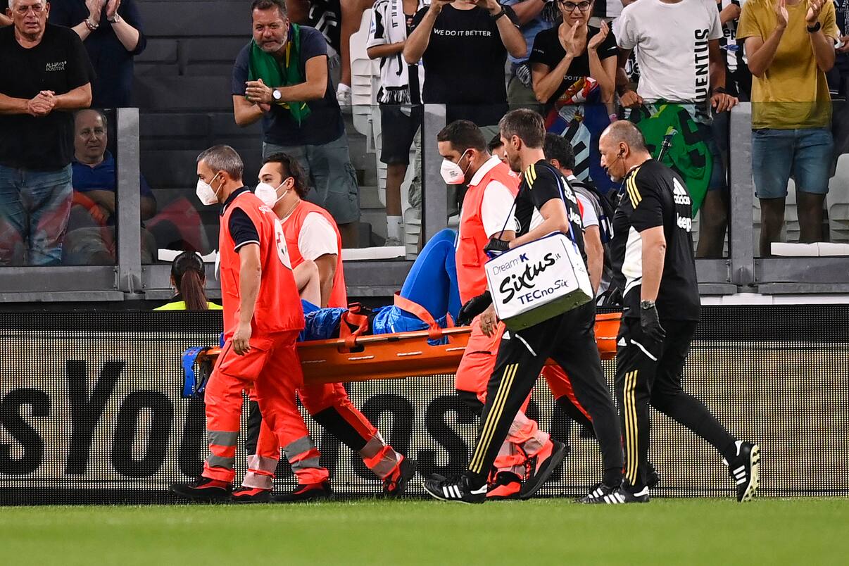 Szczesny, infortunio alla caviglia destra in JuventusSpezia out in