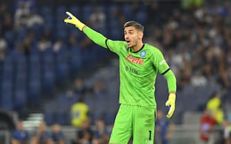 Alex Meret of S.S.C. Napoli  during the 5th day of the Serie A Championship between S.S. Lazio vs S.S.C. Napoli on 3th September 2022 at the Stadio Olimpico in Rome, Italy.