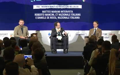 Mancini-De Rossi LIVE al Social Football Summit