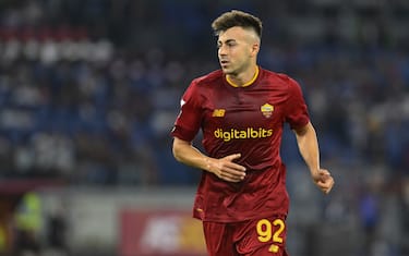 Stephan El Shaarawy of A.S. Roma  during the 4th day of the Serie A Championship between A.S. Roma vs A.C. Monza on 30th August 2022 at the Stadio Olimpico in Rome, Italy.