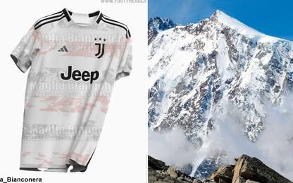 Juventus, nuova maglia omaggio al Monte Rosa?