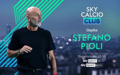 Sky Calcio Club, domenica ospite Stefano Pioli