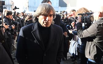 Bruno Conti during funerals ceremony of Sinisa Mihajlovic at Santa Maria degli Angeli in Rome, 19 December 2022. ANSA/CLAUDIO PERI 