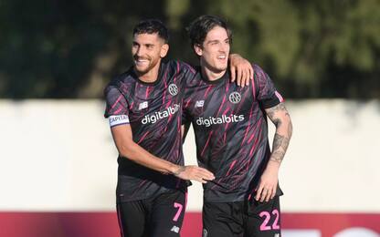 El Sha e Zaniolo guidano la Roma: 3-0 al Waalwijk