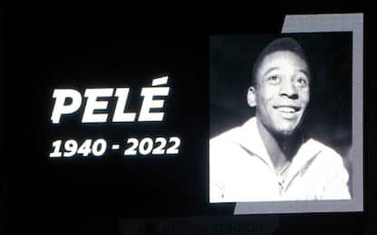 Serie A, minuto di raccoglimento in onore di Pelé