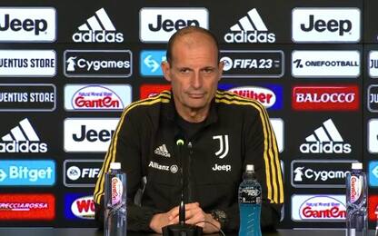 Allegri: "Io nervoso? Numeri chiari. Chiesa out"