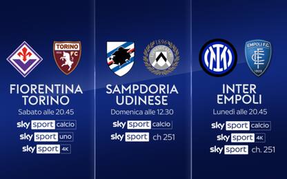 Il calendario della 19^ giornata di Serie A