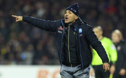 Spalletti l'allenatore con più vittorie dall'83/84