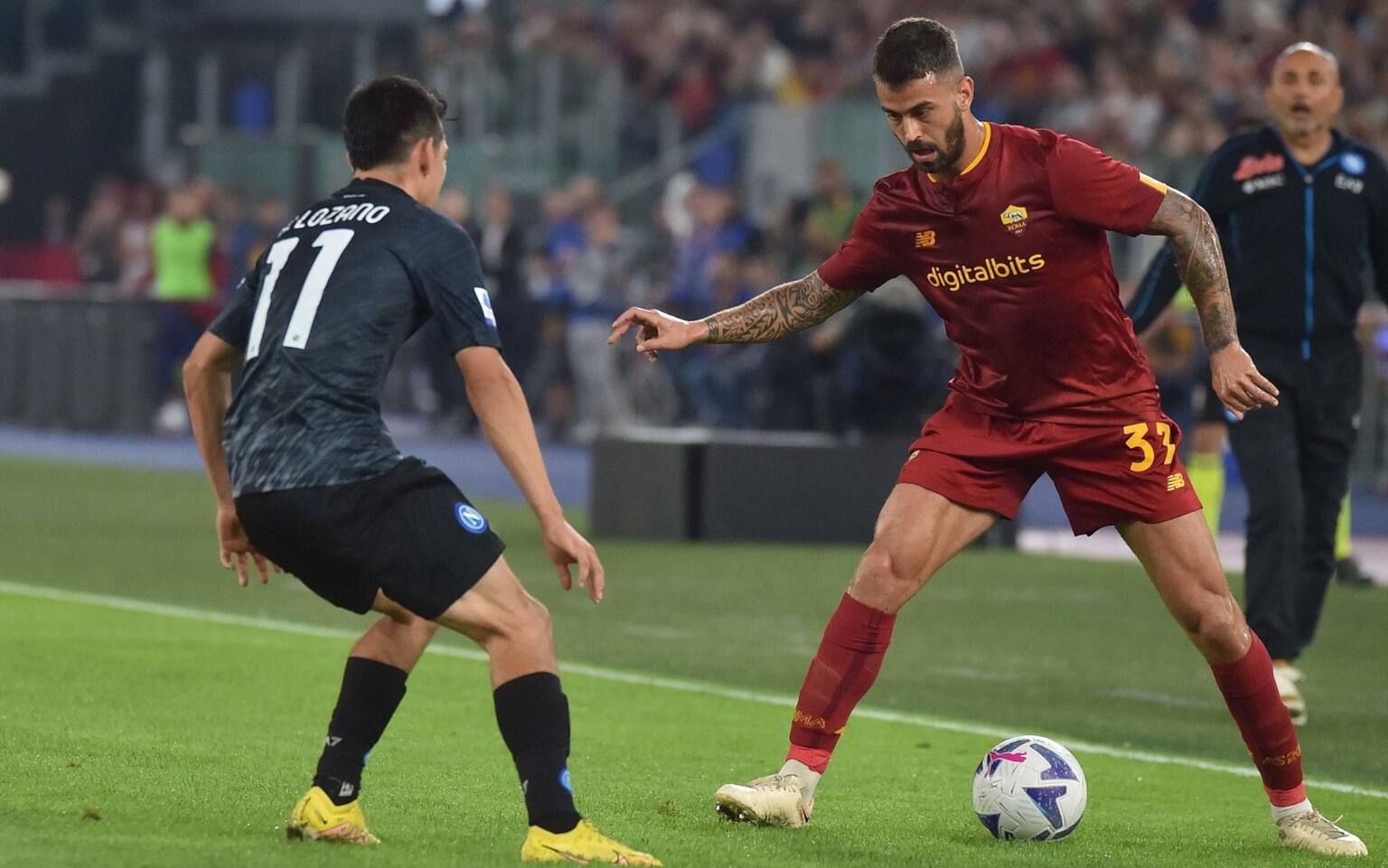 Napoli Roma, le probabili formazioni Sky Sport