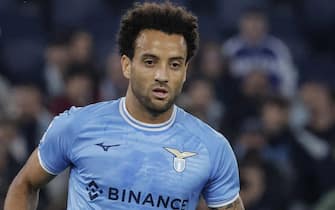 Lazio’s Felipe Anderson in action during the Italian Serie A soccer match between  SS Lazio vs AC Monza at the Olimpico stadium in Rome, Italy, 10 November 2022. ANSA/GIUSEPPE LAMI