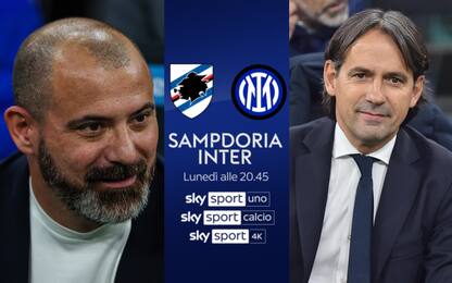 Dove vedere Sampdoria-Inter in tv