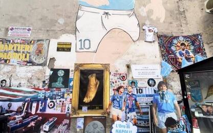 Scompare quadro di Maradona: ma è falso allarme