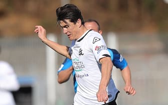 LA SPEZIA, ITALY - FEBRUARY 05: Eldor Shomurodov of Spezia Calcio in action during the Serie A match between Spezia Calcio and SSC Napoli at Stadio Alberto Picco on February 5, 2023 in La Spezia, Italy.  (Photo by Gabriele Maltinti/Getty Images)